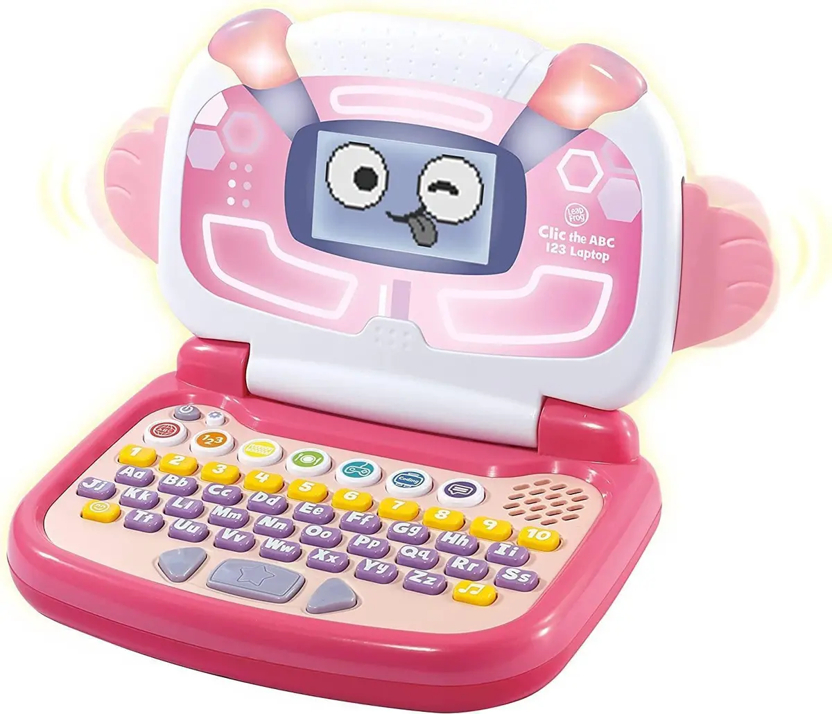 Leapfrog Clic The Abc 123 Laptop - Pink 1