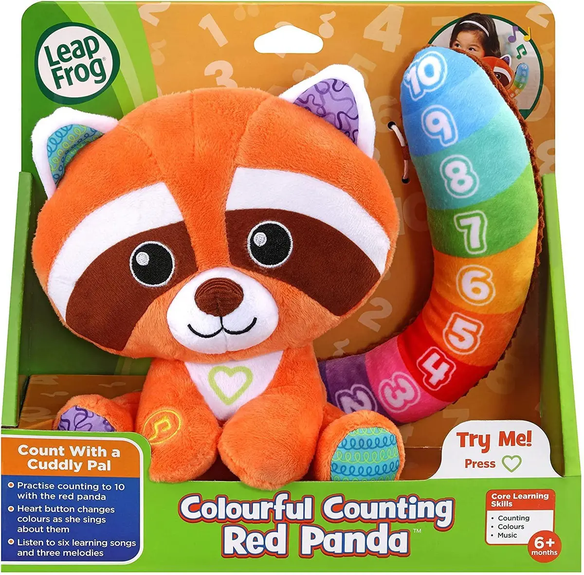 Leapfrog Colourful Counting Red Panda 1