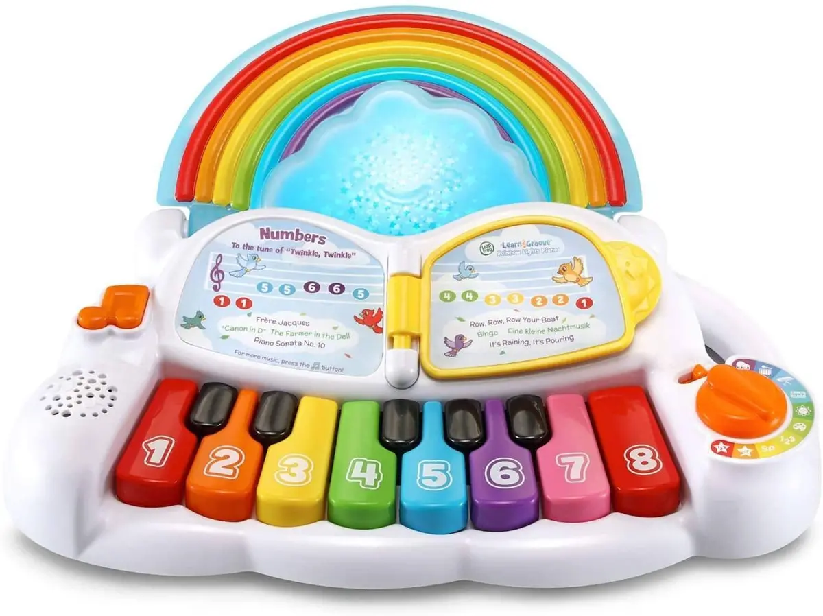 Leapfrog Learn & Groove Rainbow Lights Toy Piano 1