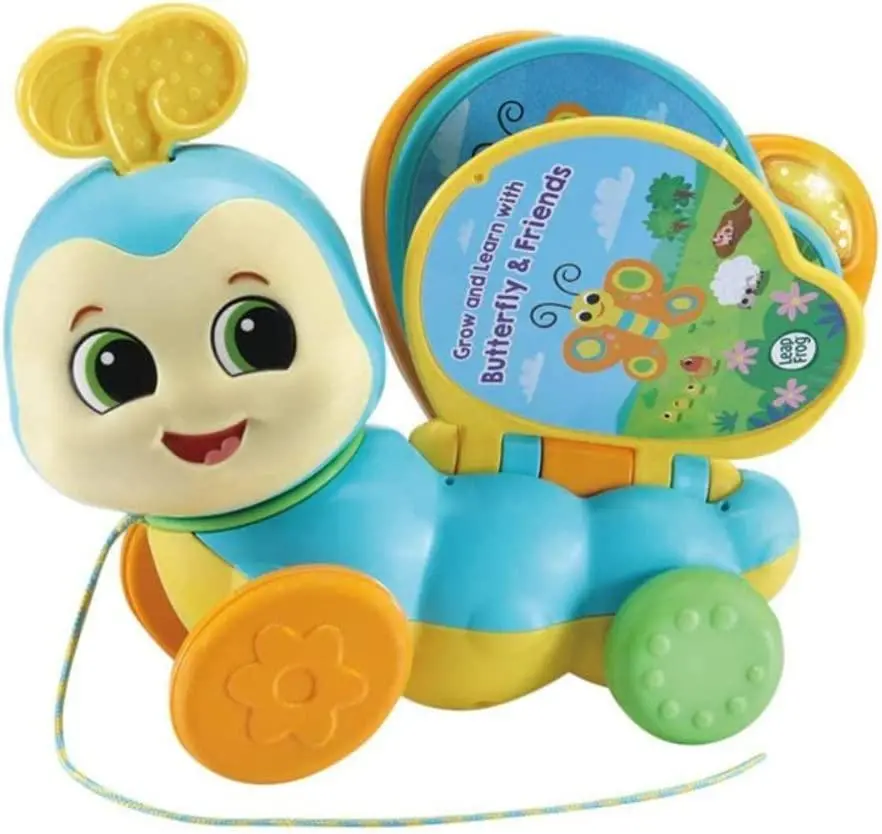 Leapfrog Pull-Along Interactive Butterfly Book 1