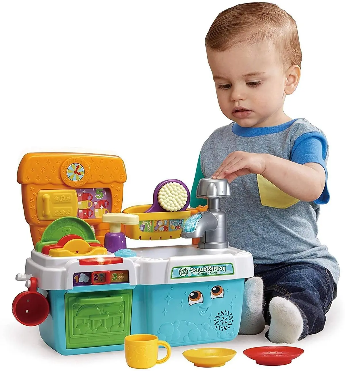 Leapfrog Scrub & Play Toy Sink Toy, Play Kitchen & Accessories Baby & Toddler 1