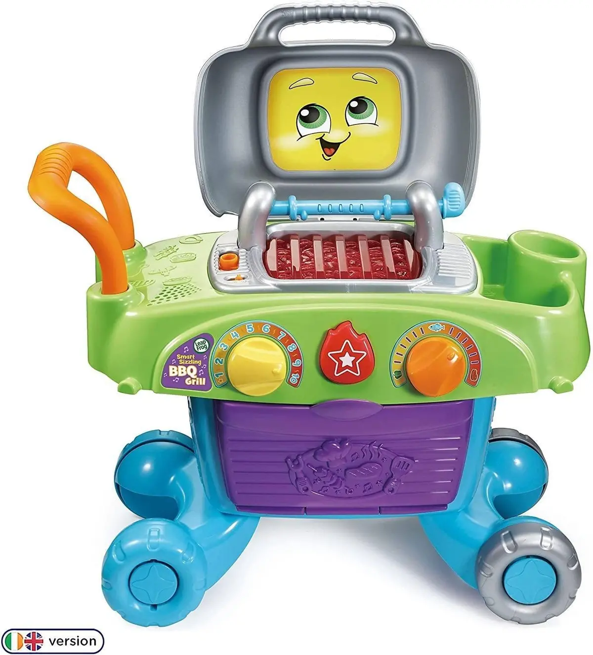 Leapfrog Smart Sizzling Bbq Grill Toy Bbq, Playset With Play Food & Play Kitchen Accessories Outdoor 1
