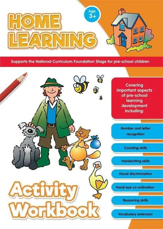 Learning At Home Activity Books Assorted 1