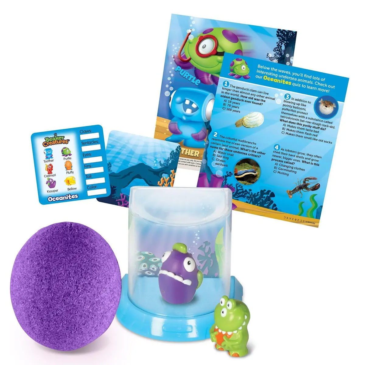 Learning Resources Beaker Creatures® 2-Pack With Bio-Home Education 1