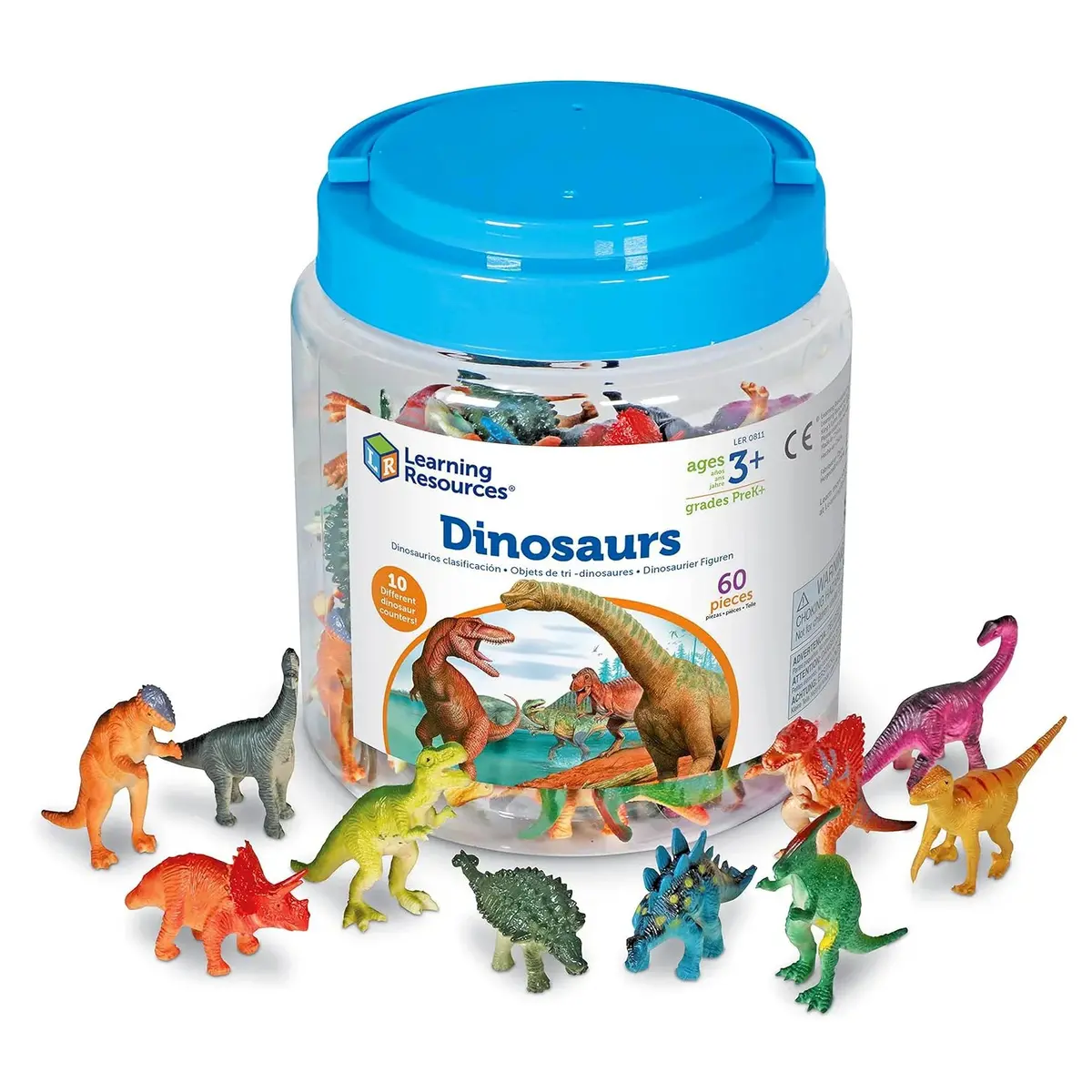Learning Resources Dinosaur Counters (Set Of 60) 1