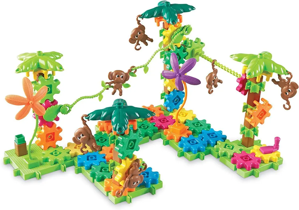 Learning Resources Gears! Movin' Monkeys Education Set 1