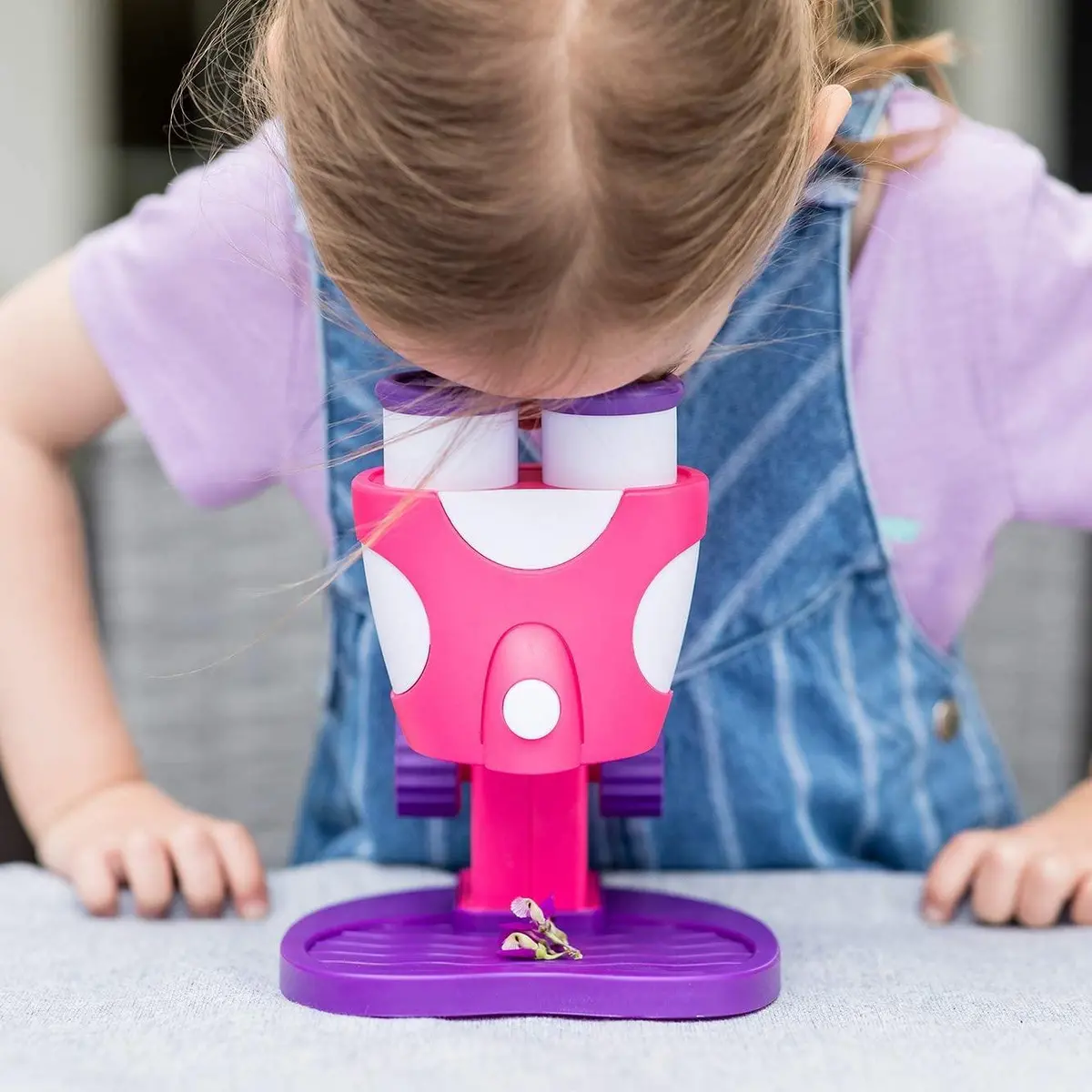 Learning Resources Geosafari Jr My First Microscope - Pink Education 1