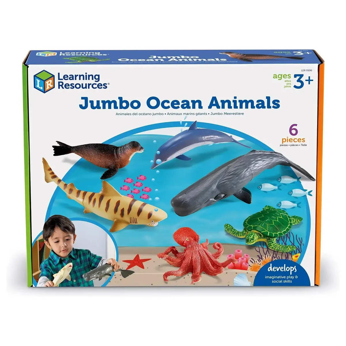 Learning Resources Jumbo Ocean Animals 1