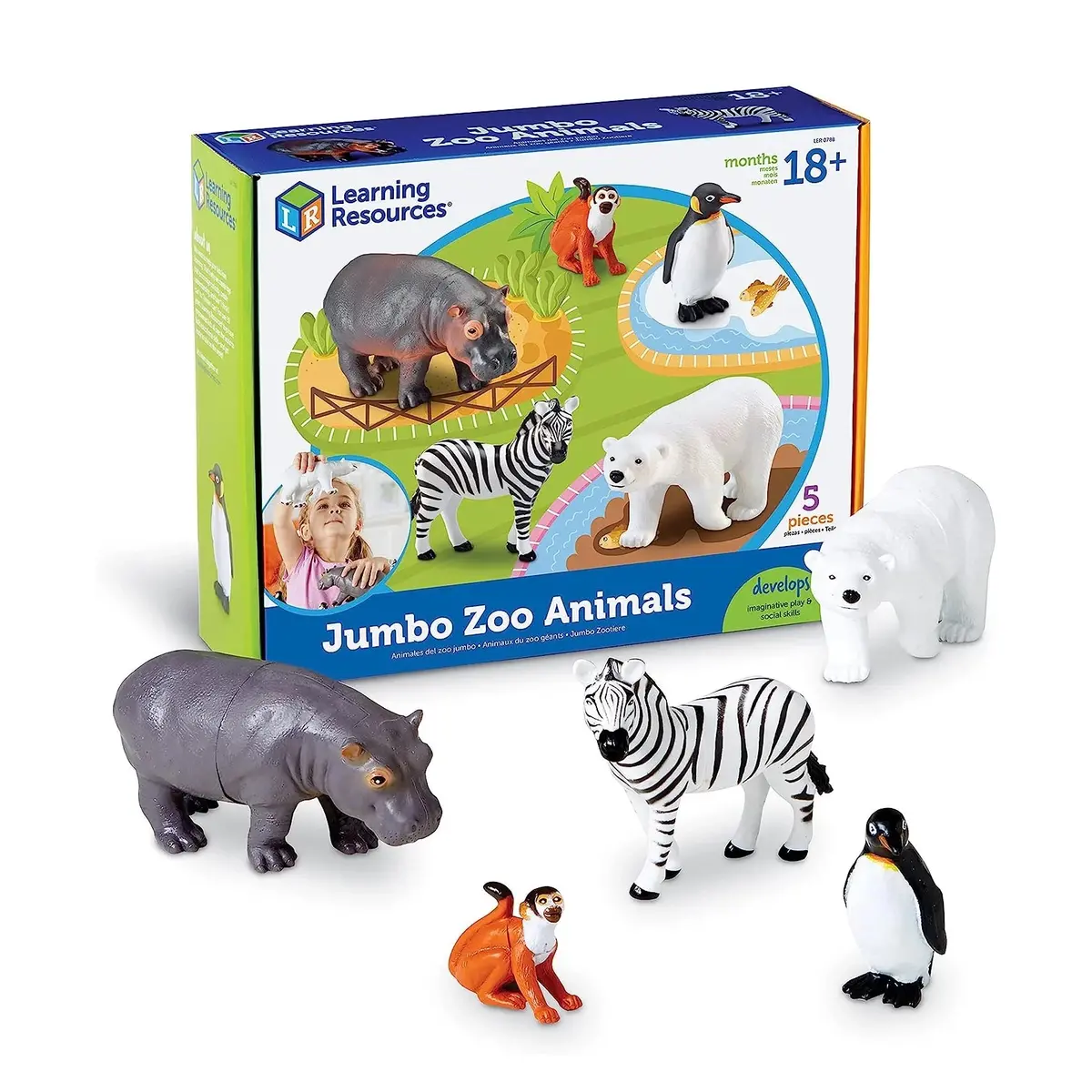 Learning Resources Jumbo Zoo Animals 1