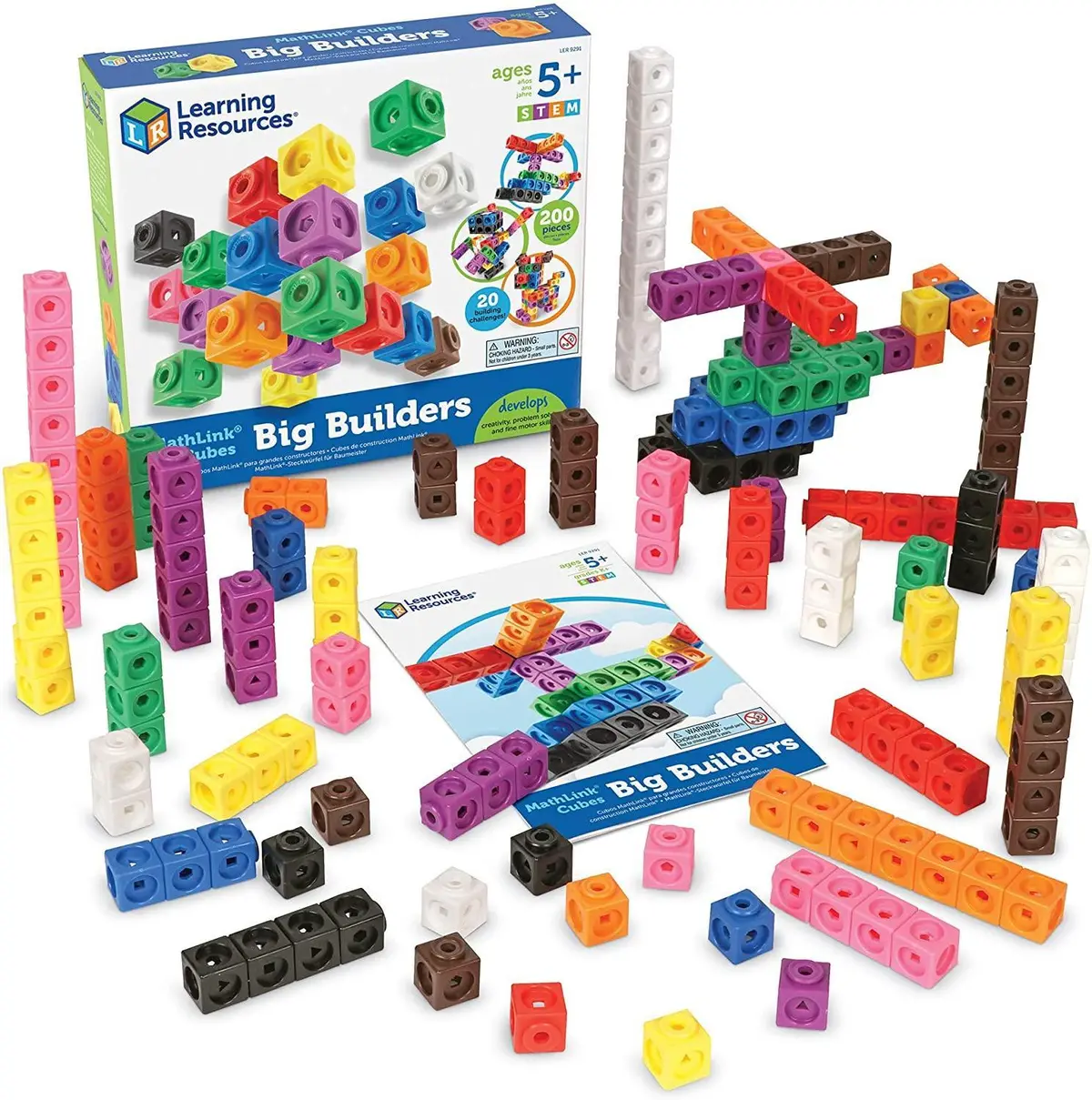 Learning Resources Mathlink Cubes Big Builders 1