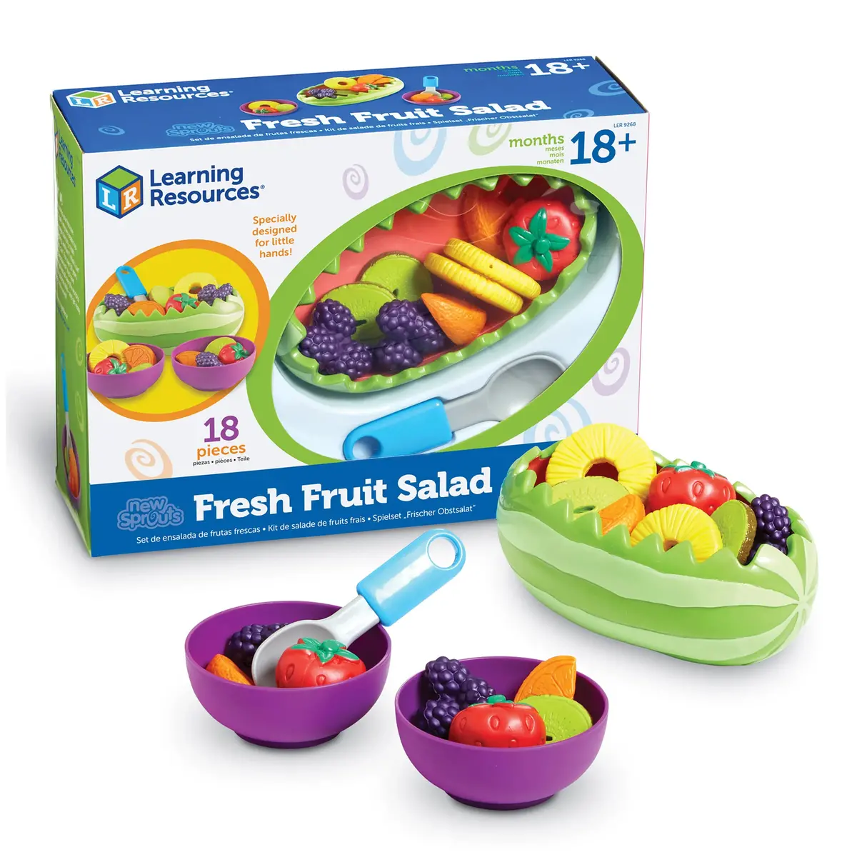 Learning Resources New Sprouts Fresh Fruit Salad Set 1