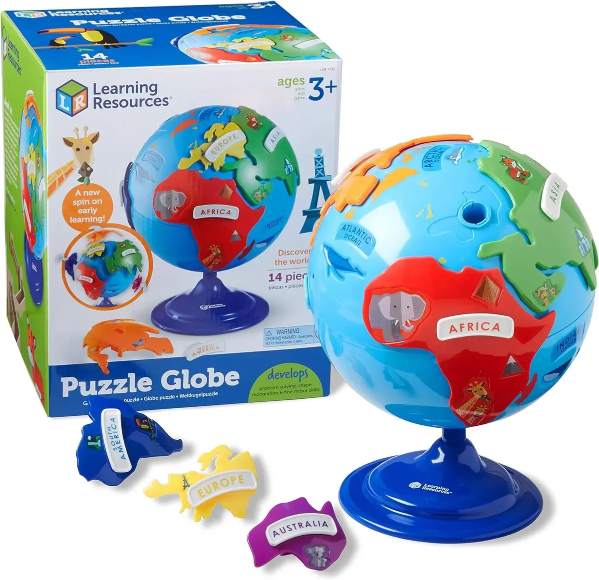 Learning Resources Puzzle Globe 1