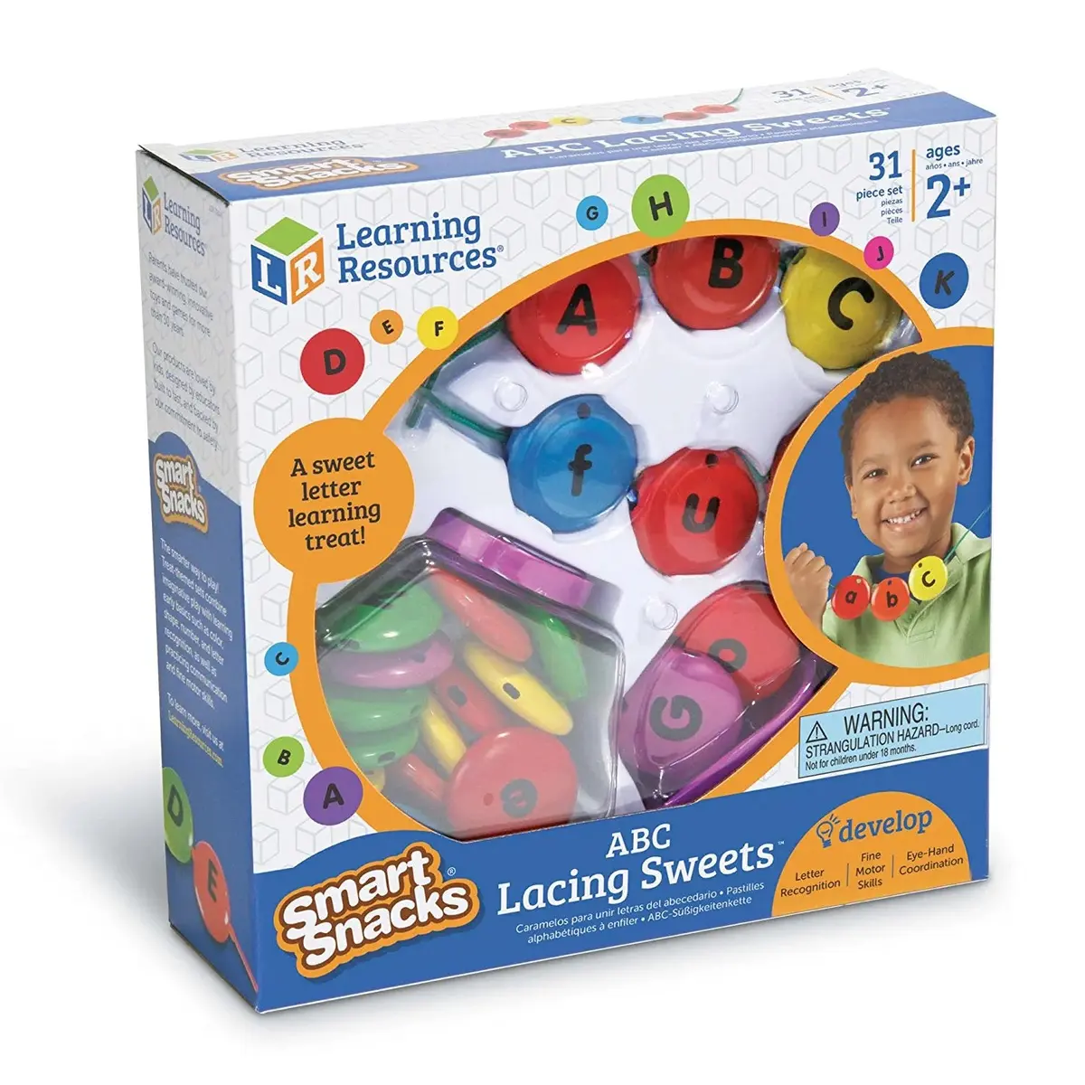 Learning Resources Smart Snacks Abc Lacing Sweets 1
