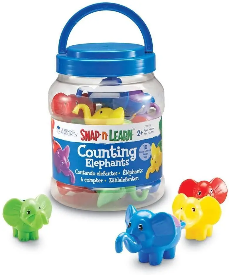 Learning Resources Snap 'N' Learn Elephants Education 1
