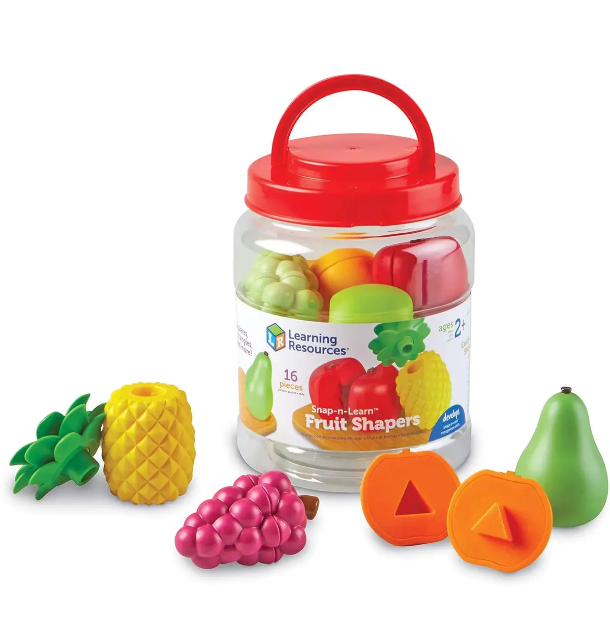 Learning Resources Snap-N-Learn Fruit Shapers 1