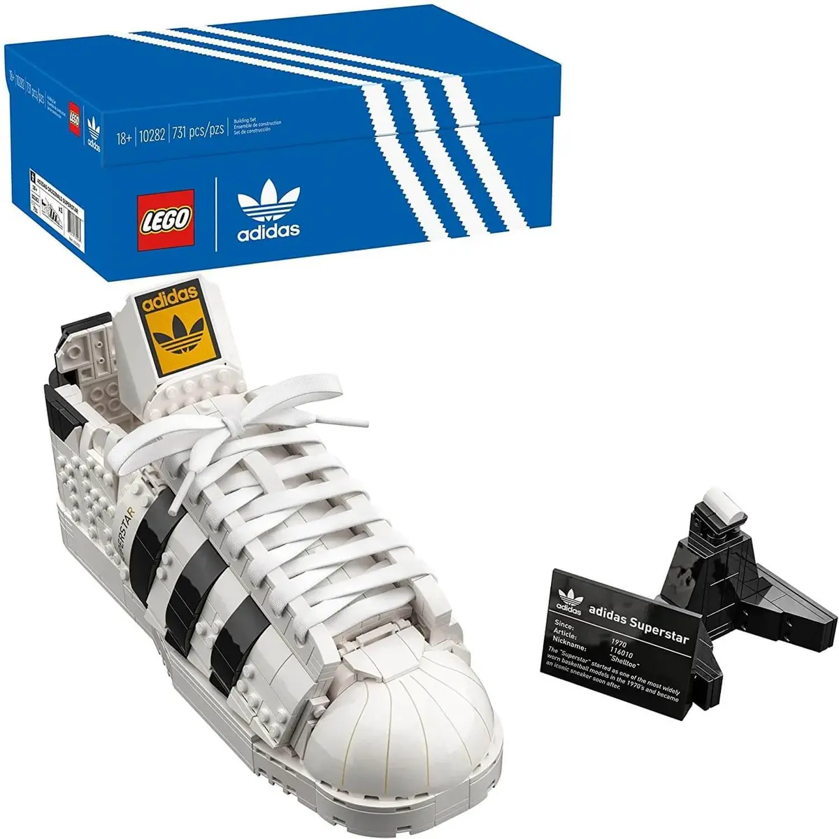 Lego 10282 Adidas Originals Superstar Building Kit 1