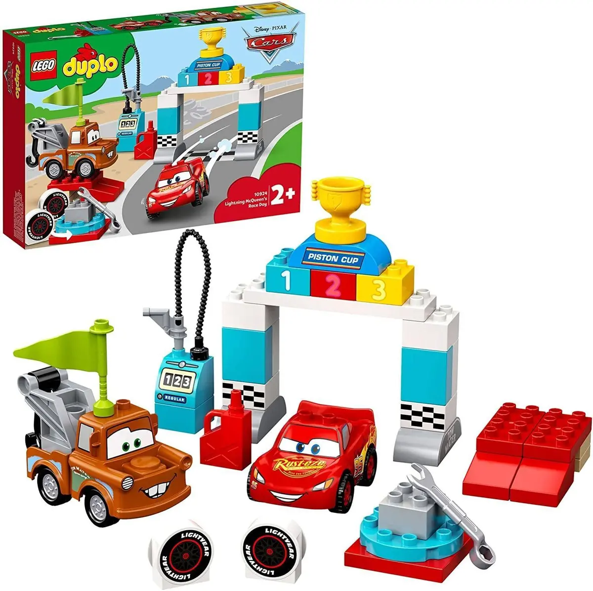 Lego 10924 Duplo Cars Lightning Mcqueen's Race Day 1