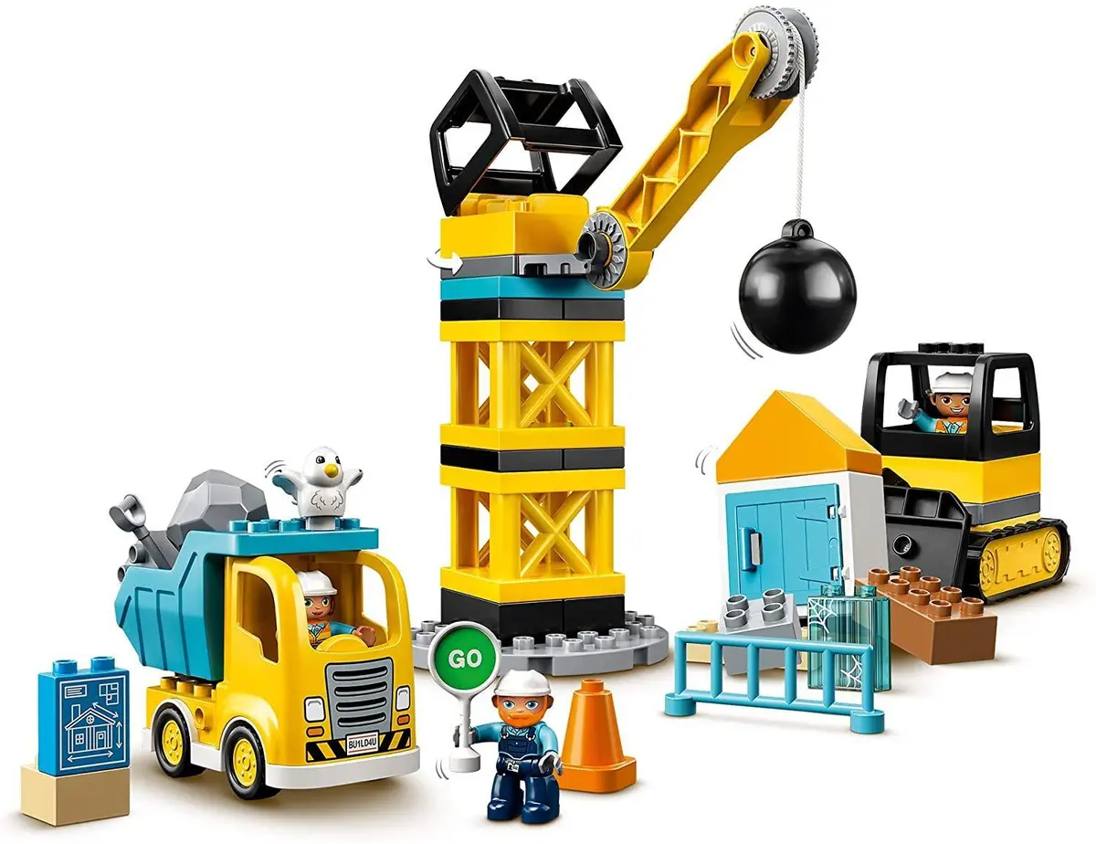 Lego Duplo 10932 Wrecking Ball Demolition Construction Set 2