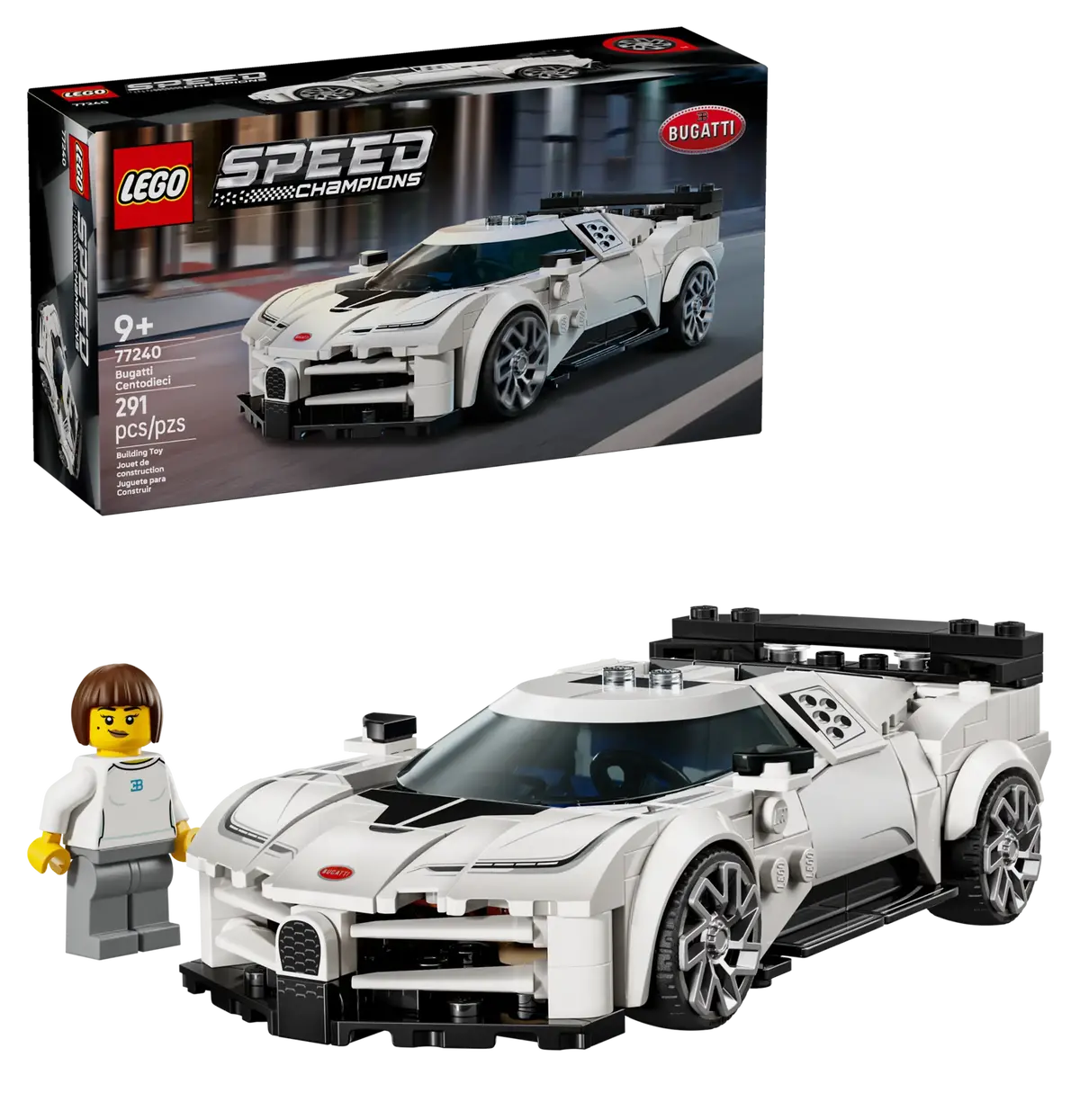 Lego 77240 Bugatti Centodieci Hyper Sports Car 1