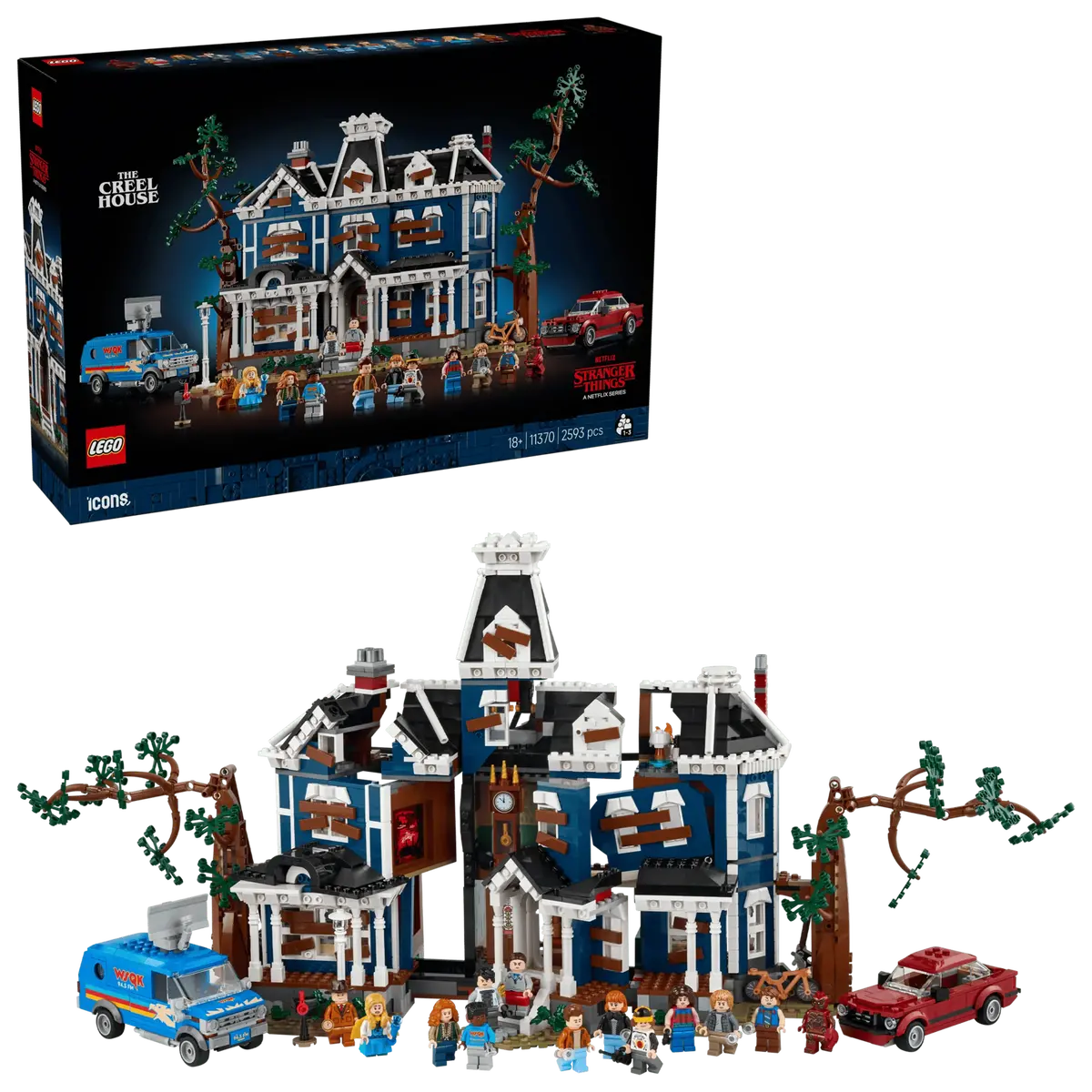 Lego Icons 11370 Stranger Things: The Creel House 1