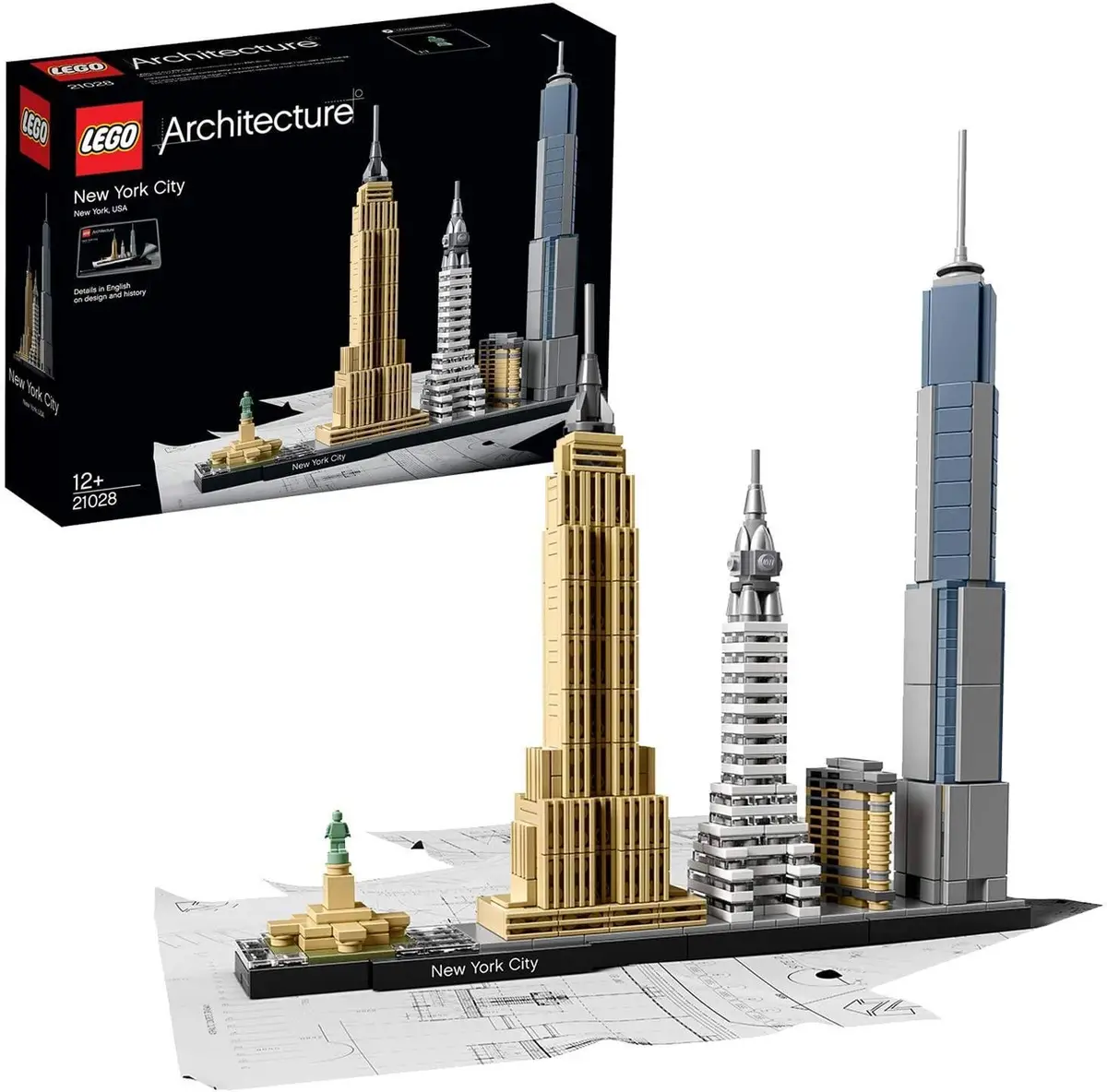 Lego Architecture 21028 New York City Model Building Set 1