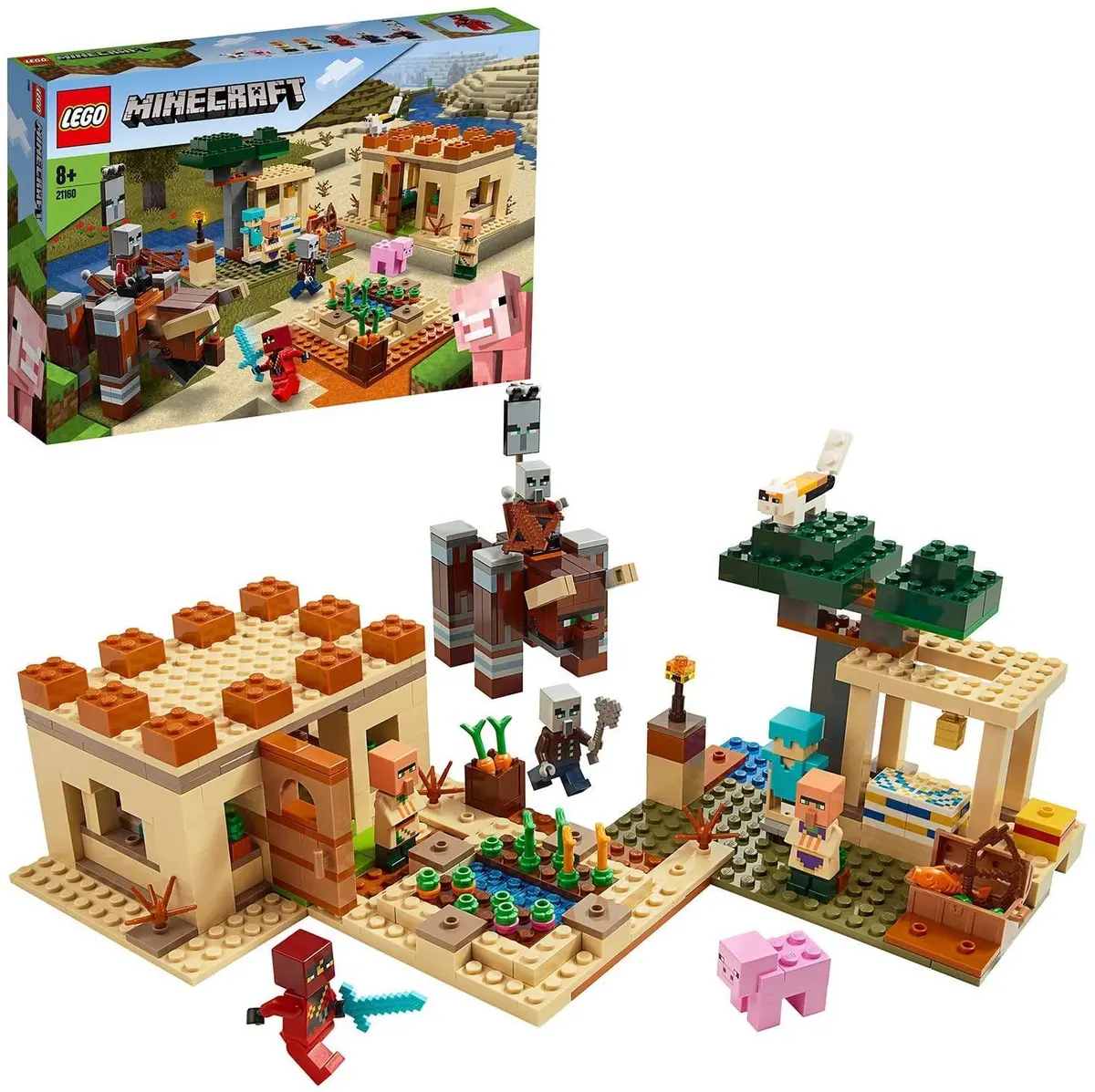 Lego 21160 Minecraft The Illager Raid Building Set 1
