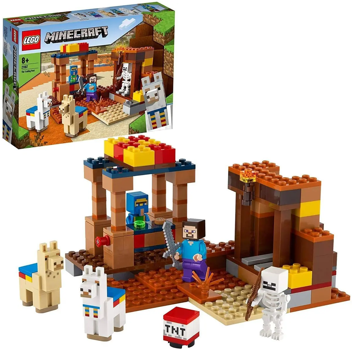 Lego Minecraft 21167 The Trading Post Building Set 1