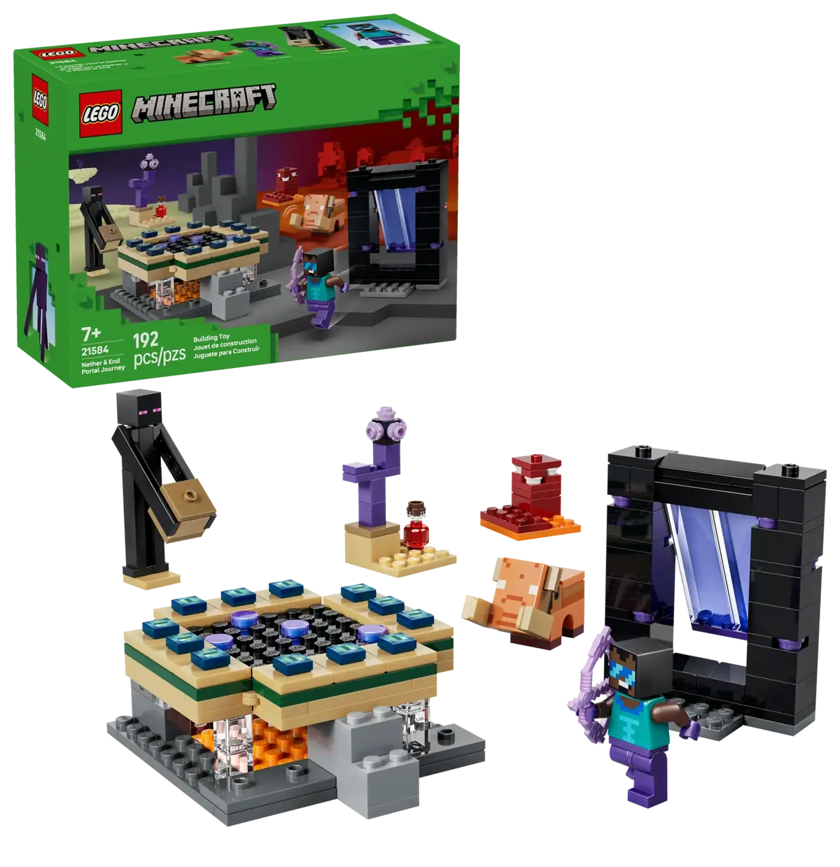 Lego 21584 Minecraft Nether & End Portal Journey 1