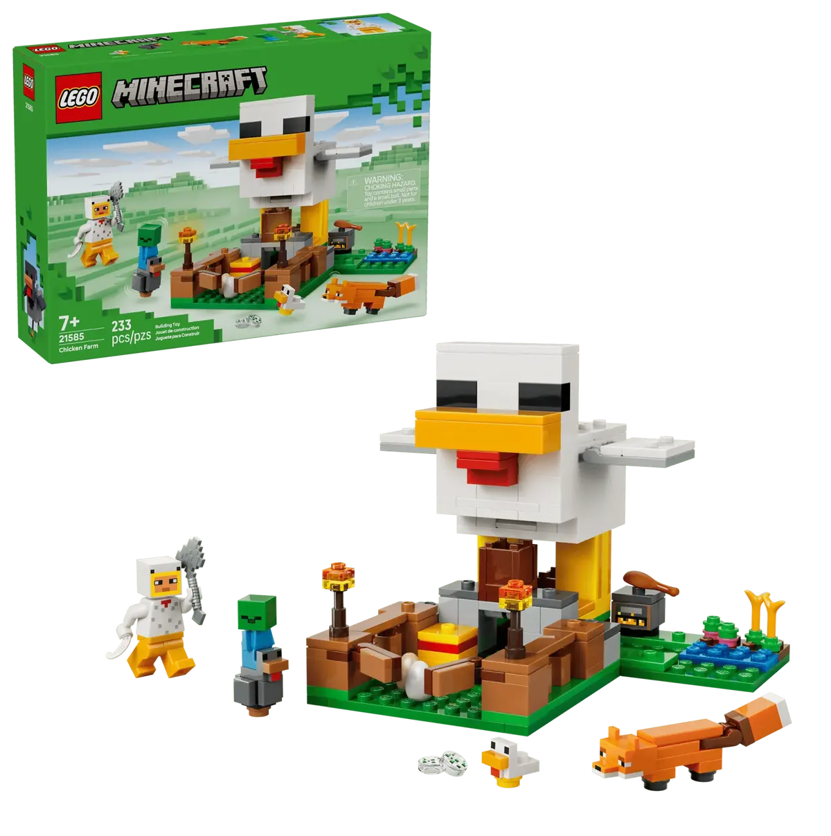 Lego 21585 Minecraft Chicken Farm 1