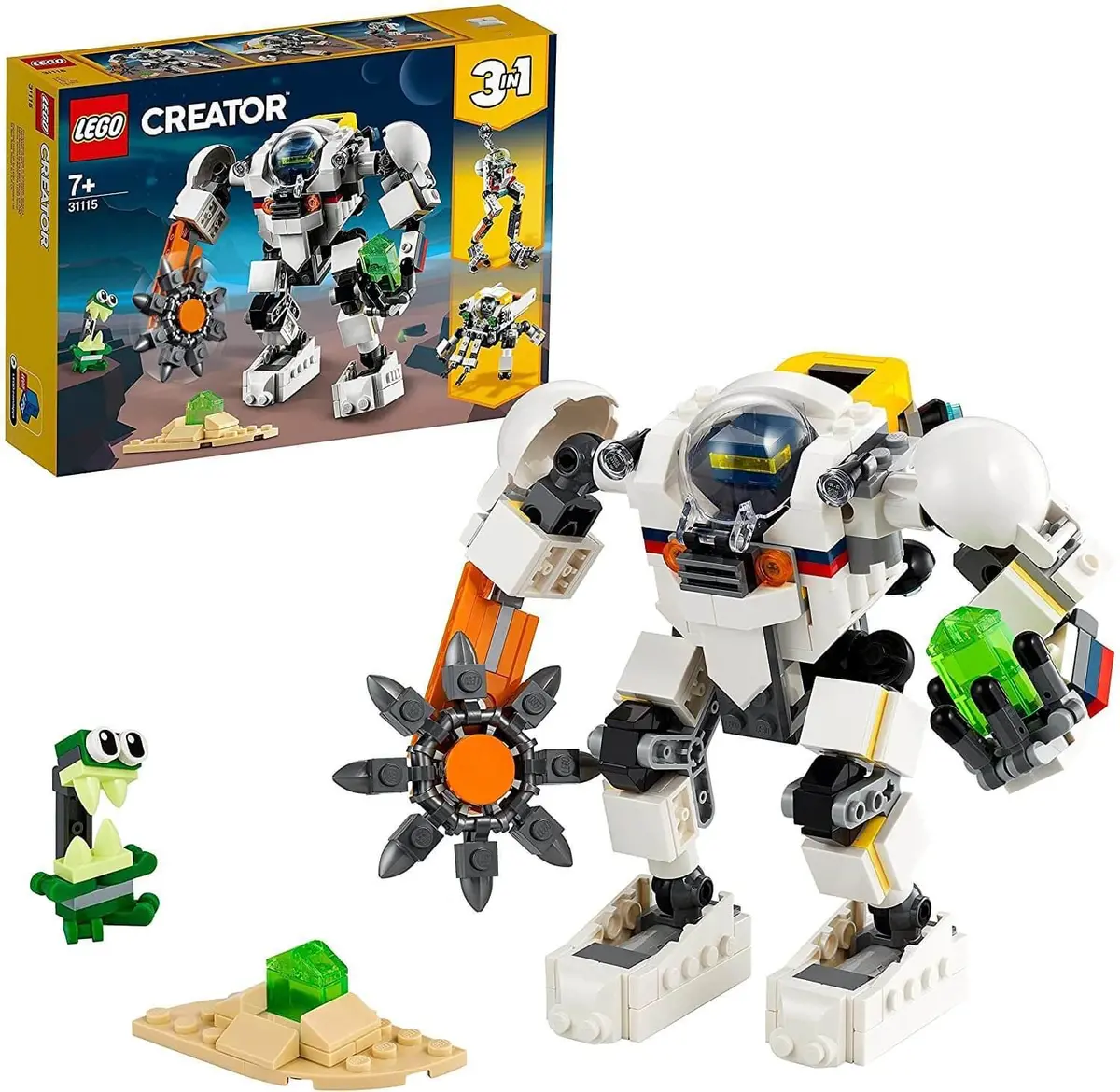 Lego Creator 3In1 31115 Space Mining Mech 1