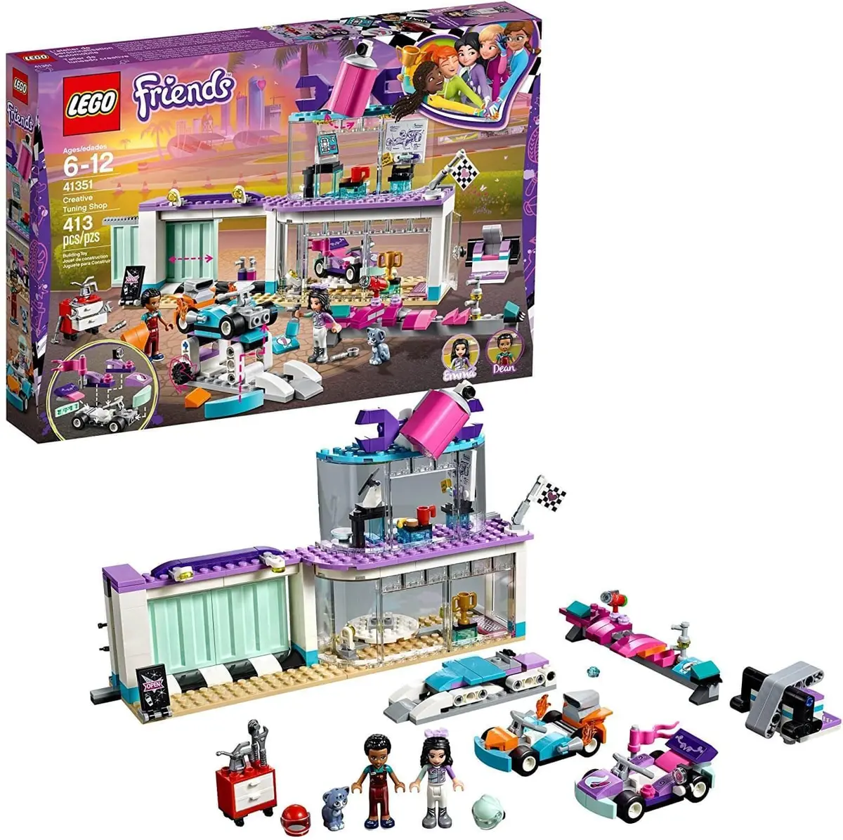 Lego Friends 41351 Creative Tuning Workshop 1