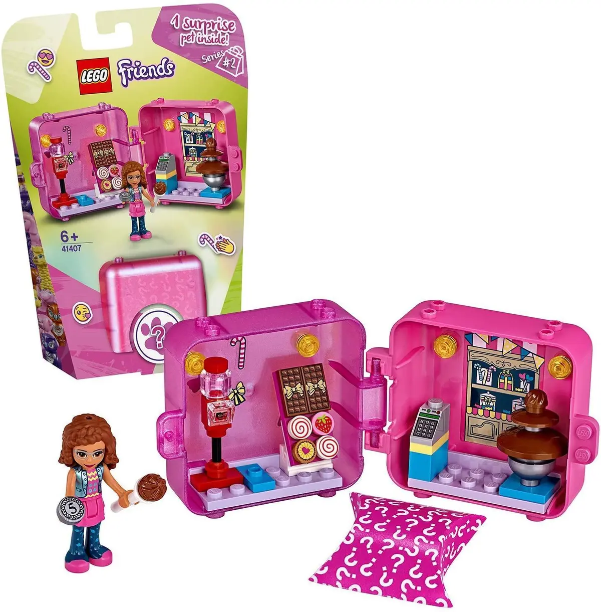 Lego Friends 41407 Olivia's Shopping Play Cube 1