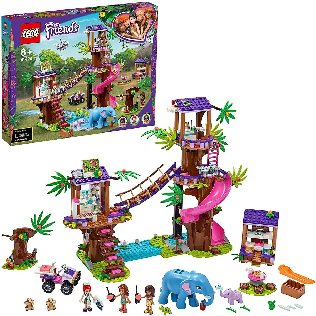 Lego Friends 41424 Jungle Rescue Base Set 1