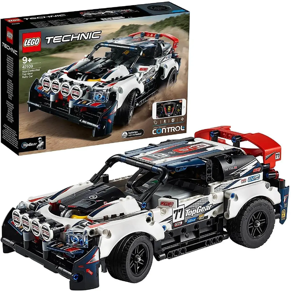Lego Technic 42109 Control+ App-Controlled Top Gear Rally Car 1