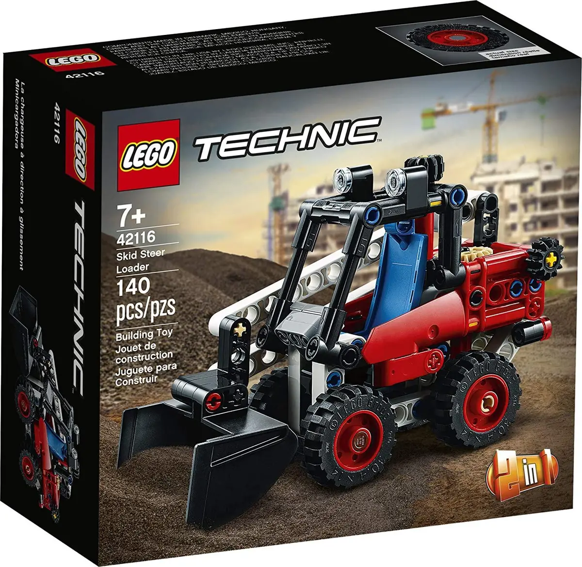 Lego Technic 42116 Skid Street Loader 2