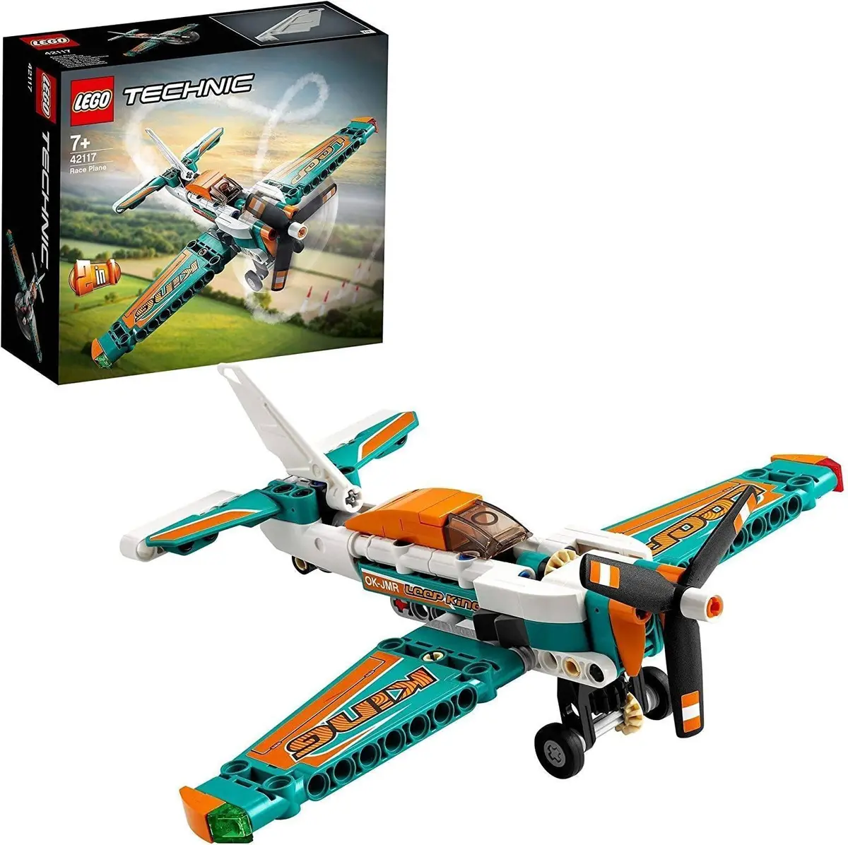 Lego Technic 42117 Race Plane Toy To Jet Aeroplane 1