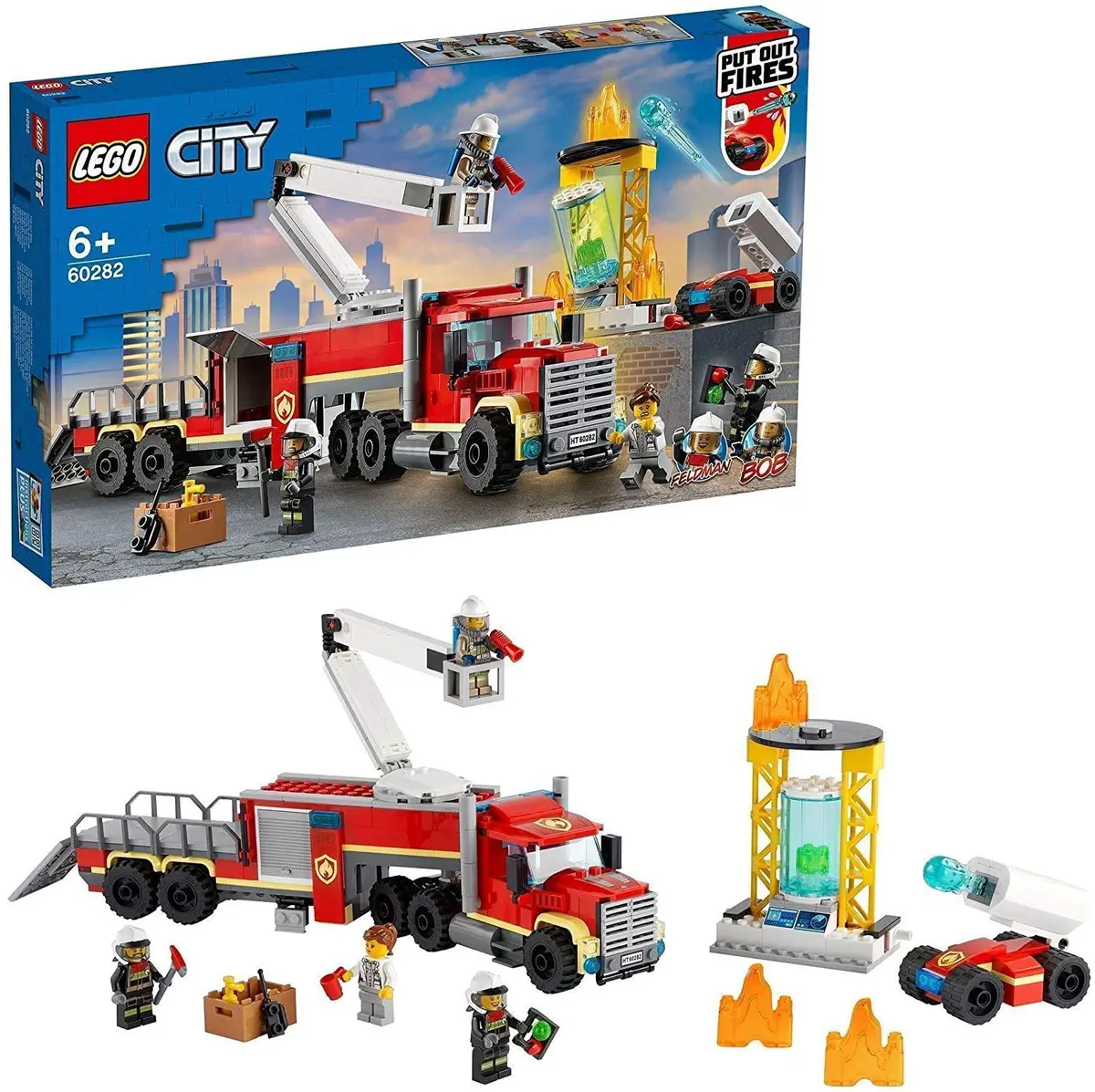 Lego City 60282 Fire Command Playset 1