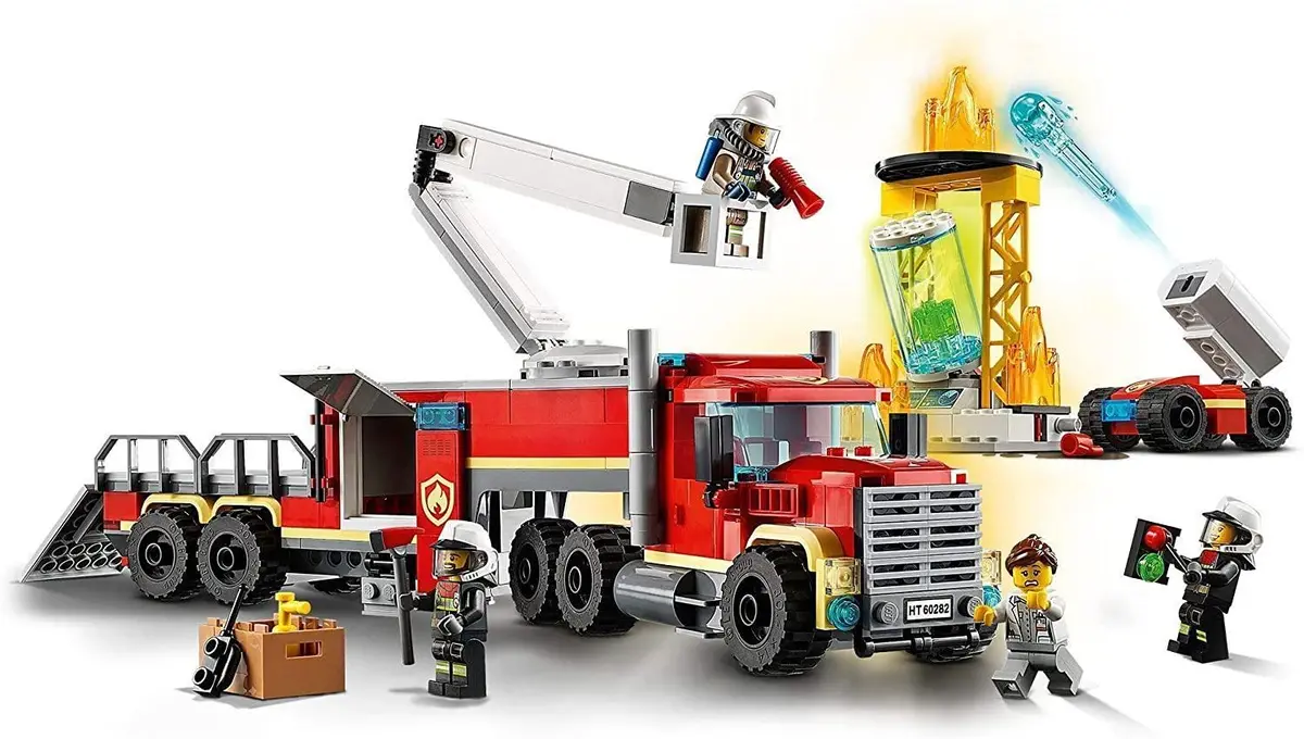 Lego City 60282 Fire Command Playset 2