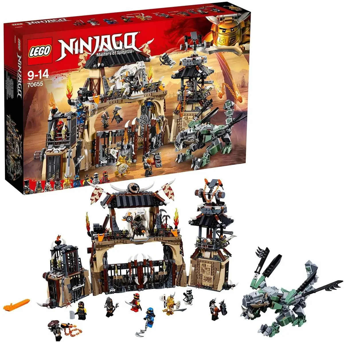 Lego 70655 Ninjago Dragon Pit Building Set 1