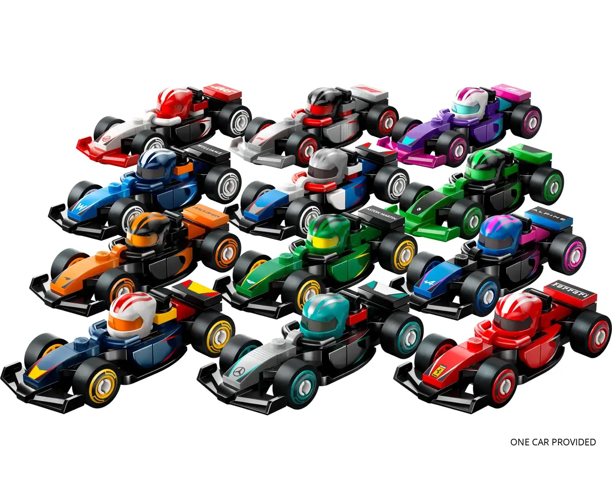 Lego 71049 F1® Collectible Race Cars 1