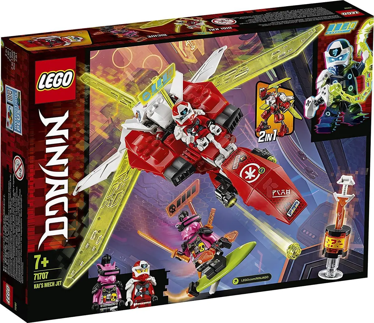 Lego Ninjago 71707 Legacy Kai's Mech Jet Construction Set 1