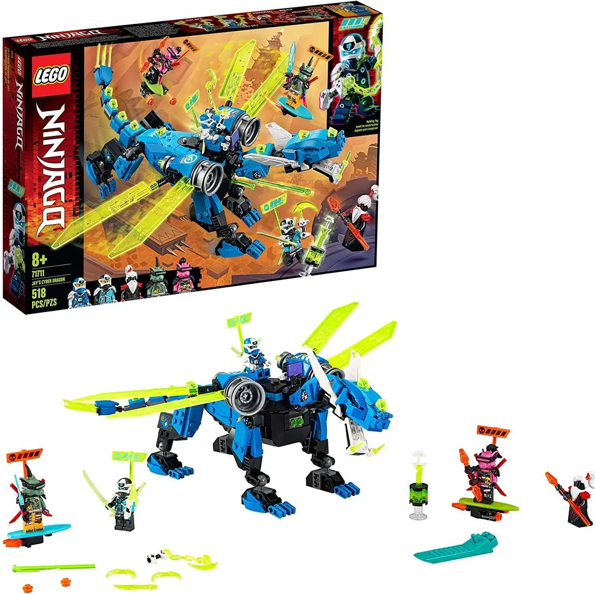 Lego Ninjago 71711 Jay's Cyber Dragon 1