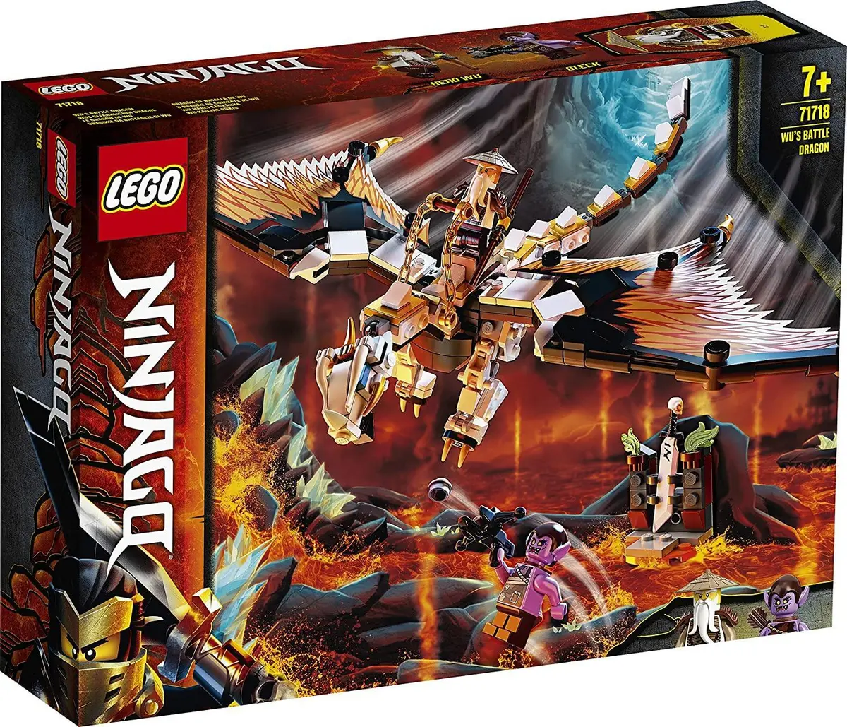 Lego 71718 Ninjago Wu's Battle Dragon Toy 2