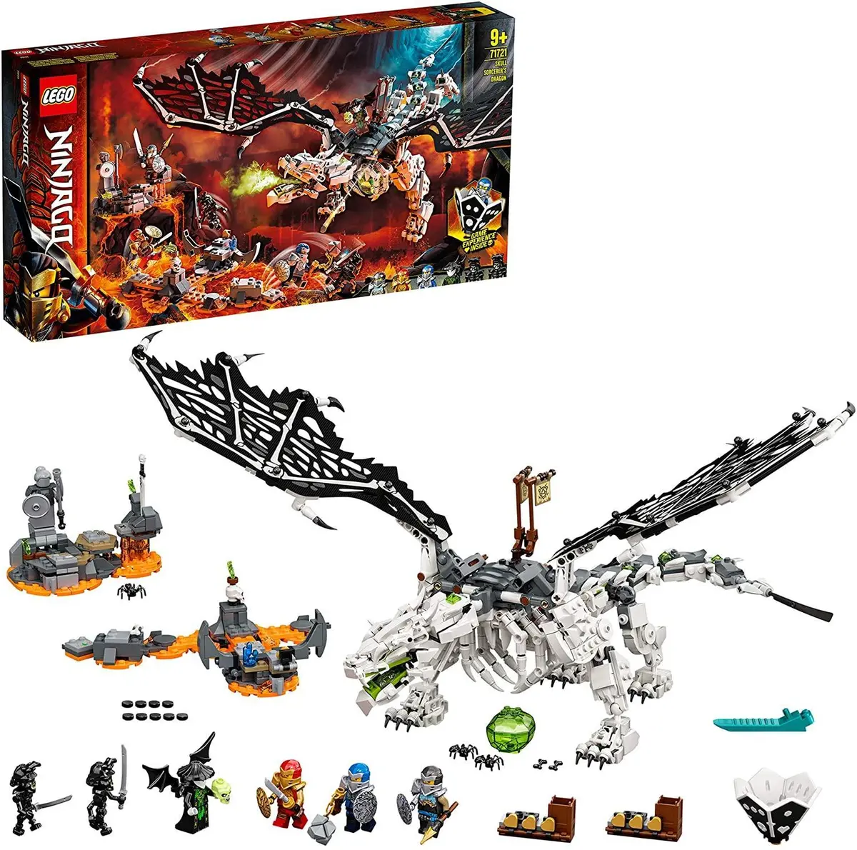 Lego Ninjago 71721 Skull Sorcerer's Dragon 1