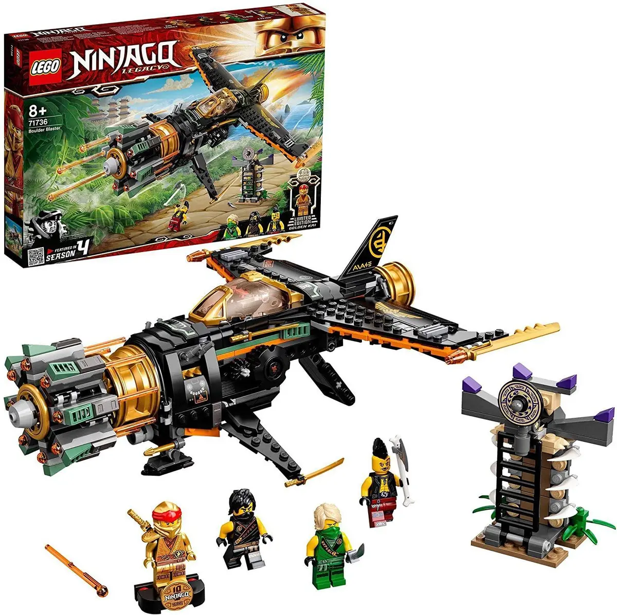 Lego 71736 Ninjago Boulder Blaster Aeroplane 1