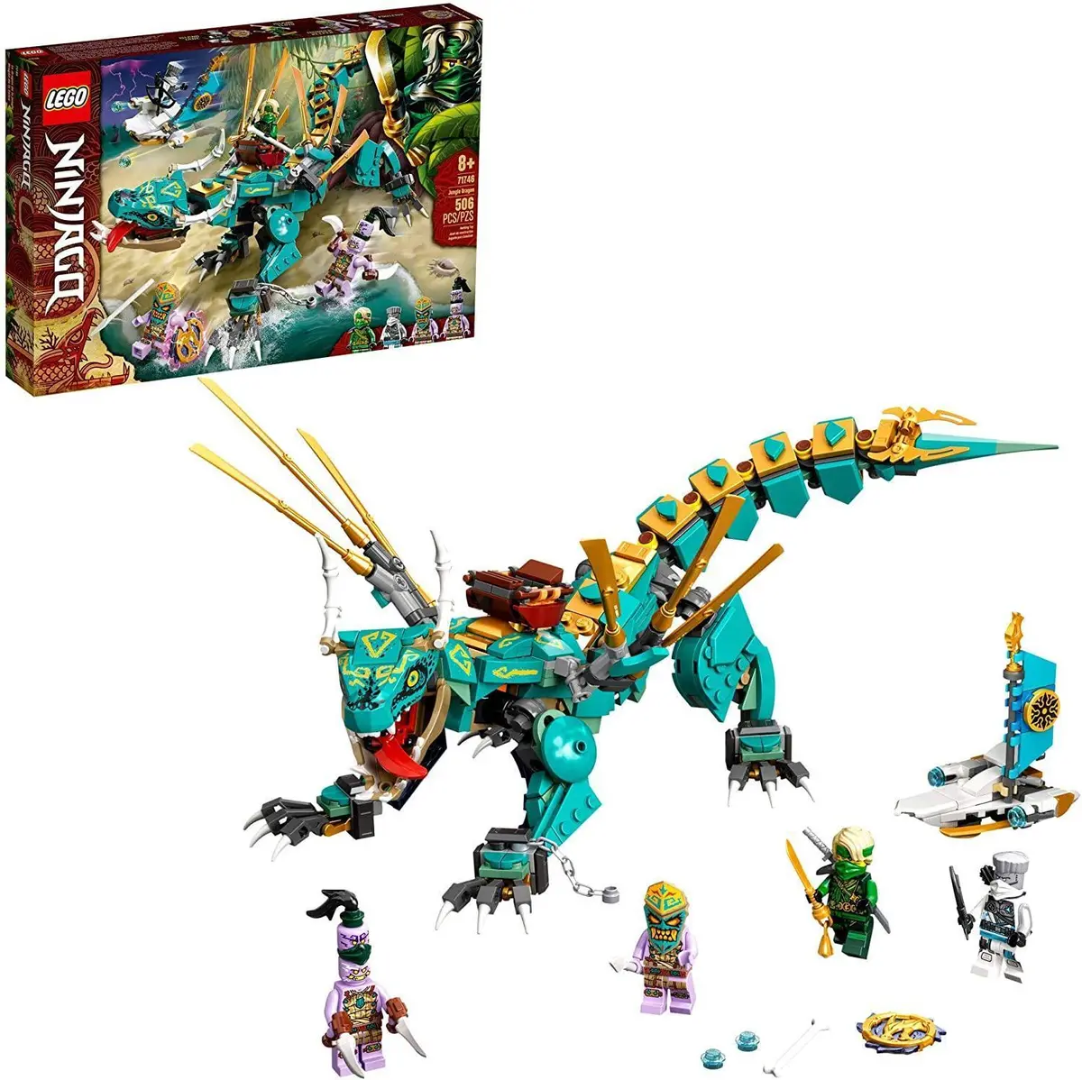 Lego Ninjago 71746 Jungle Dragon 1