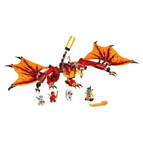 Lego 71753 Ninjago Legacy Fire Dragon Attack Ninja Toy Set 1