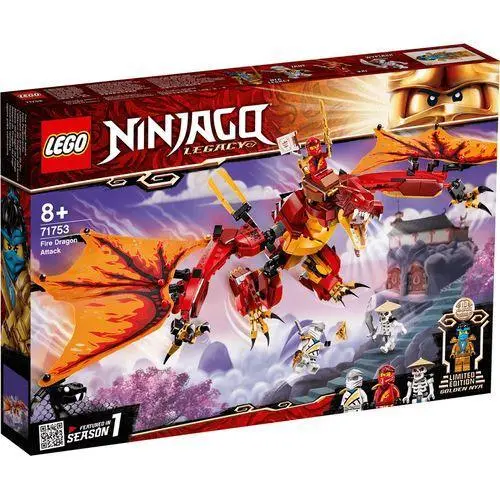 Lego 71753 Ninjago Legacy Fire Dragon Attack Ninja Toy Set 2