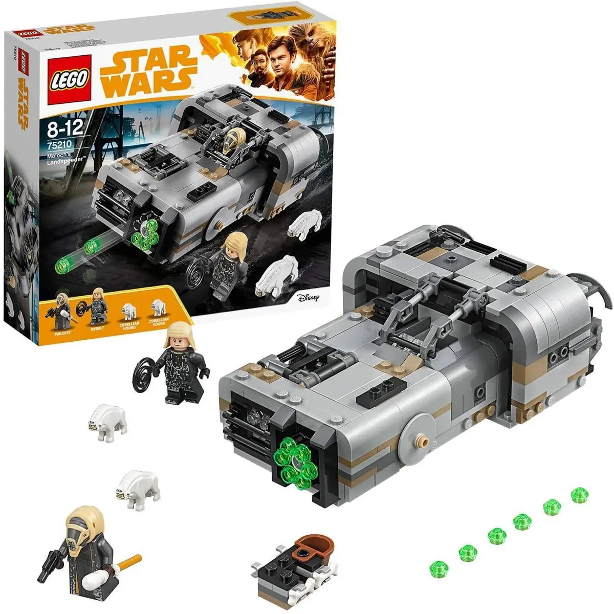 Lego Star Wars 75210 Moloch's Landspeeder Building Set 1