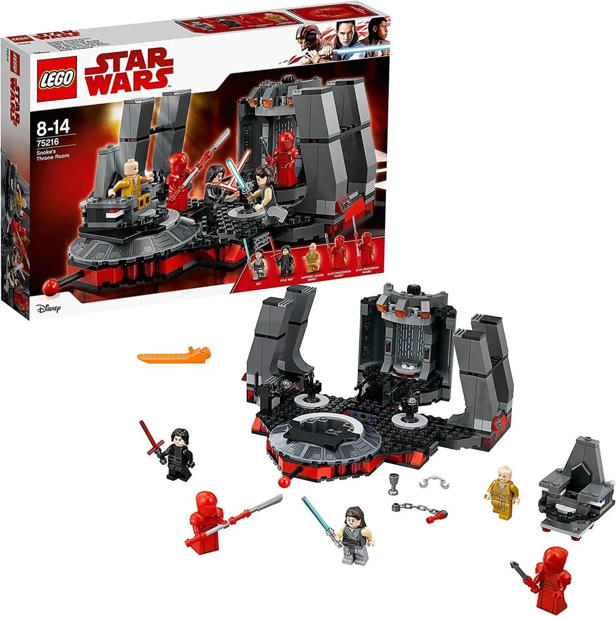Lego Star Wars 75216 Tm Snoke's Throne Room 1